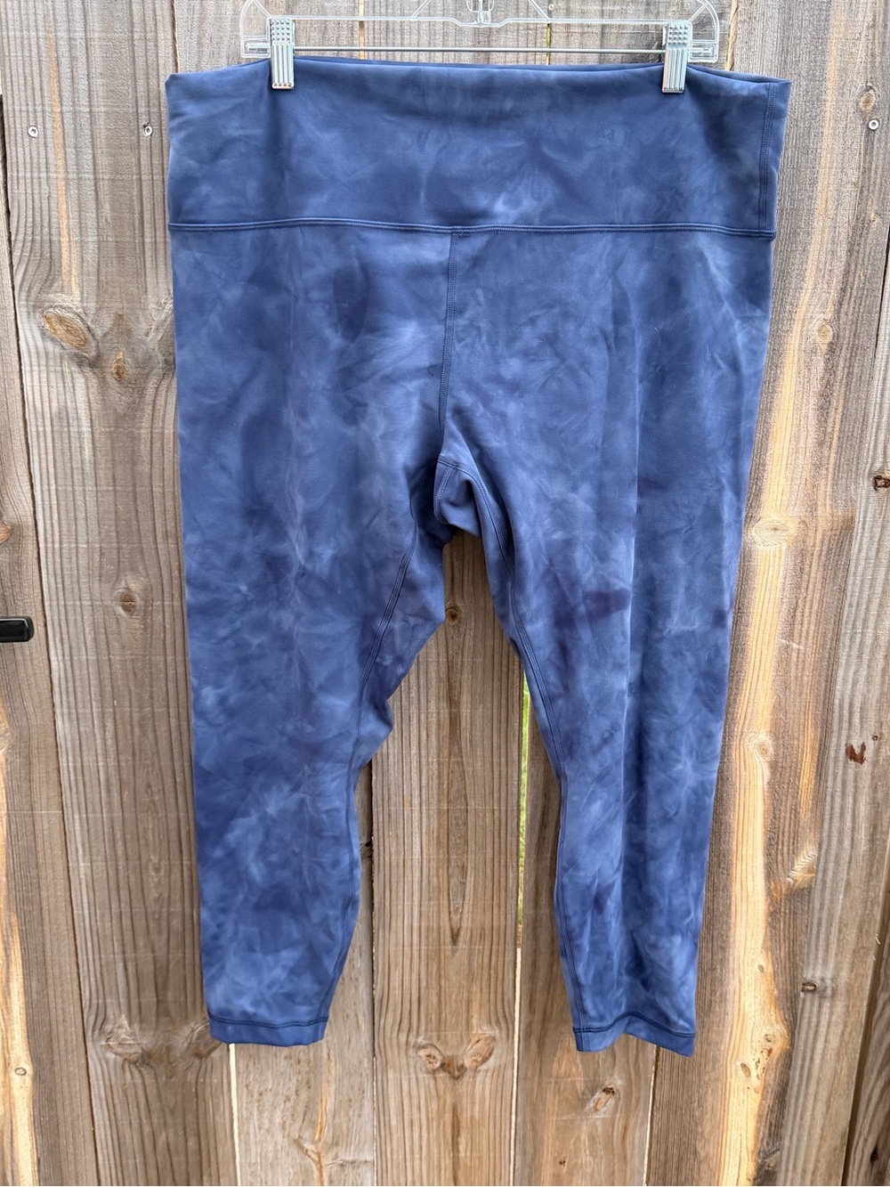 Lululemon Wunder Train High-Rise Tight 25" *Diamond Dye Shade Naval Size 20